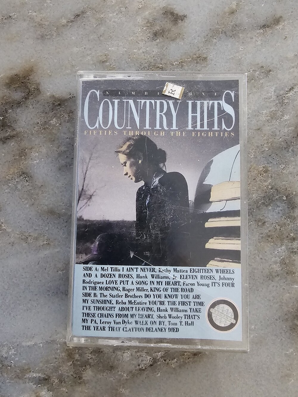 Number One Country Hits Fifties Through Eighties Cassette Tape PolyGram Vintage